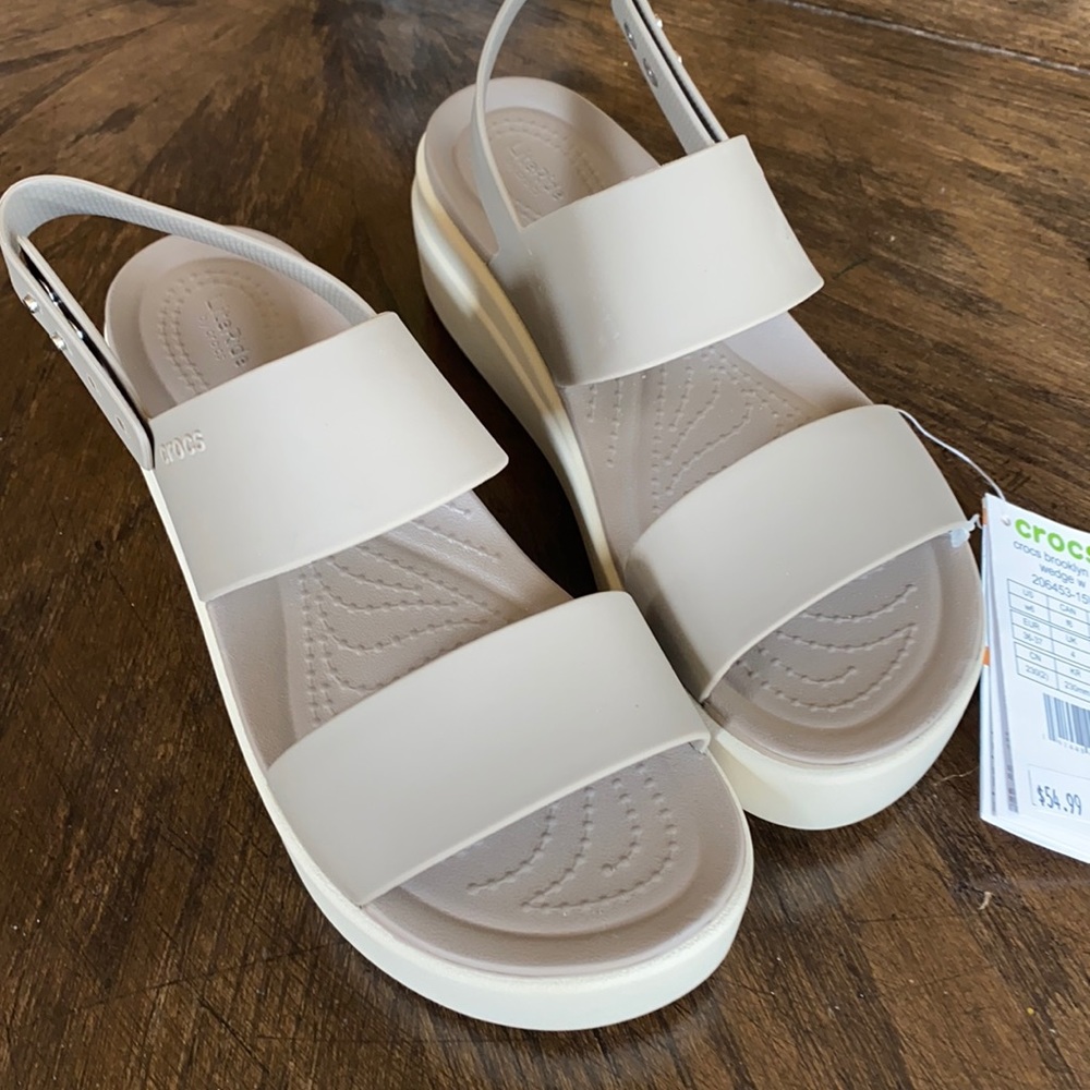 Croc sandals